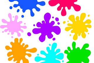 Paint Splatter SVG, Bundle, Paint Splats Svg, Paint Svg, Clipart, Vector, Ink splatter, Paint streak blob, Cut File for Cricut, Silhouette