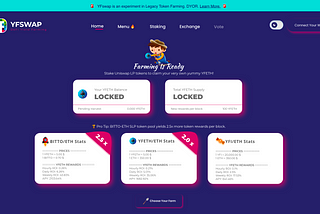 Introducing YFSwap.Finance, an AMM Dexes with Legacy Tokens
