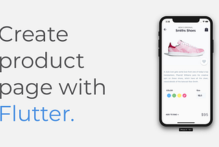 Building a Product Page in Flutter — Part 2