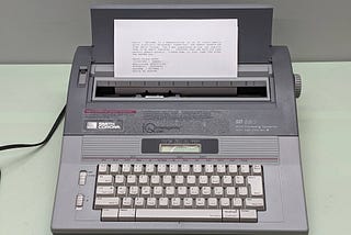 electric typewriters