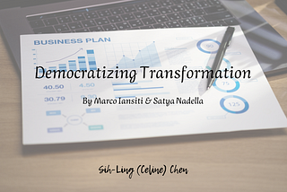 Democratizing Transformation: elements you need and stages you wil go through