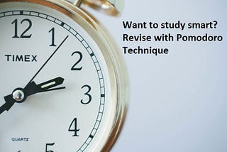 Pomodoro — A time Management Technique