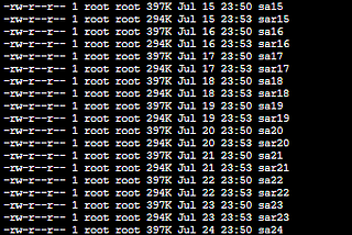 SAR — Tool To Monitor Historic CPU Usage