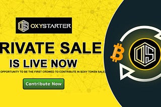 OxyStarter Private Sale Announcement!