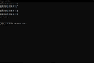 Program Perkalian 2 Matrix C++