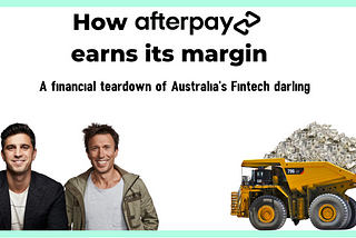 How Afterpay earns its margin