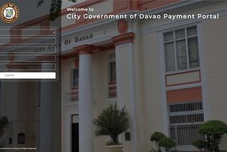Steps to use the DBP Online Payment Platform for the City of Davao