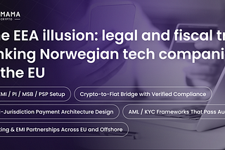 The EEA illusion: legal and fiscal traps sinking Norwegian tech companies in the EU