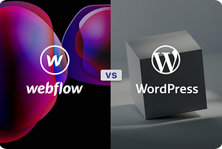 webflow vs wordpress — brand logos