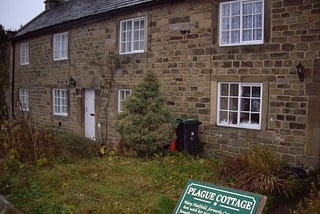 A walk through England’s plague village