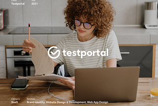 Cover image of Unikorns Agency case study with a project for Testportal — huge European EdTech SaaS company