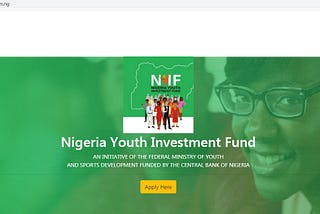 NYIF Application Registration Portal / Login — nyif.nmfb.com.ng