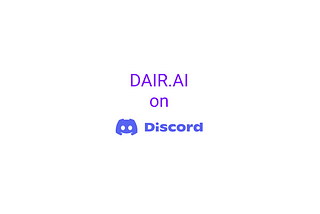 New Discord Group for DAIR.AI