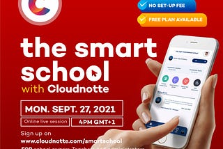 Schools in Nigeria, Ghana, and South Africa participated in the Smart school with Cloudnotte first…