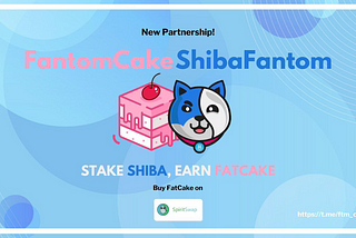 Shiba Fantom partners with FantomCake