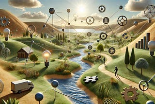 Making connections across an emerging landscape of ideas