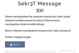 Cyber Jawara 2022 Quals
