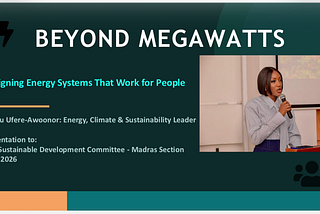Beyond Megawatts: Designing Energy Systems That Work for People