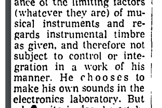 Avant-Garde & Karlheinz Stockhausen