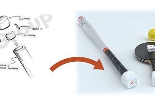 MyCodi product design iteration from sketches to final product.