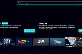 Online viewing platform Futurov and more