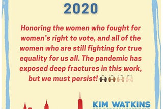 Women’s Equality Day 2020