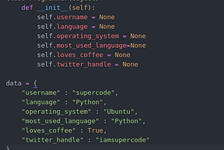 A use case for setattr and hasattr in Python.