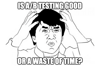 A/B testing: The price to pay