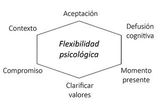 Terapia de Aceptación y Compromiso: Flexibilidad psicológica.