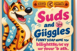 “Suds and Giggles: Funny Soap Names to Brighten Up Your Bath”