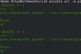 Handlers in Ansible…