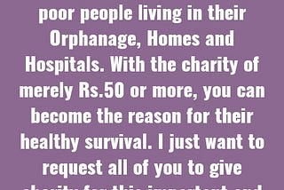 Fundraising for Edhi foundation