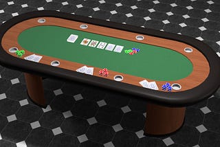 poker table