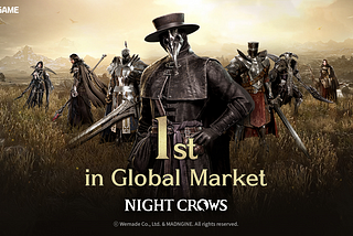 Wemade’s Night Crows Achieves Record-Breaking $10 Million In Global Sales Within Three Days Of…