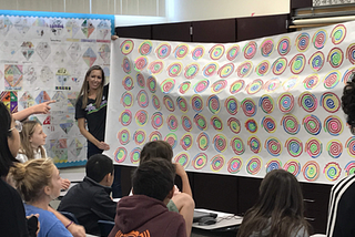 Art Docents of Los Gatos Launch “Big Data” Art Workshop For Sixth Graders