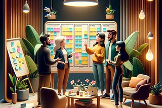 Scrum com eventos melhores