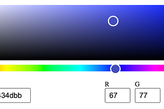 Building a simple Colour Picker in React from scratch