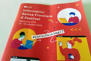 Raccontare il civic hacking al Festival di Informatici Senza Frontiere 2019