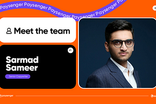 Meet the team: Sarmad Sameer