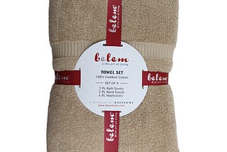 Belem — Pack of 8 Towel Set