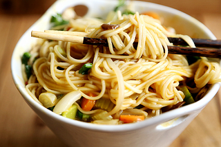 Miso Vegetable Whole Wheat Noodle Soup