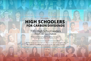 The Story of 700+ High School Leaders Joining Forces on Climate Change