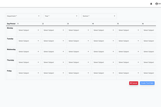 Streamlining College Timetable Creation with Angular, Node js, and MongoDB