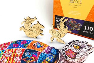 Wooden Puzzles, Jigsaw Puzzles Turtle, Unique Shaped