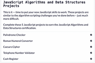 Learn/Practice javascript and get certification from freecodecamp