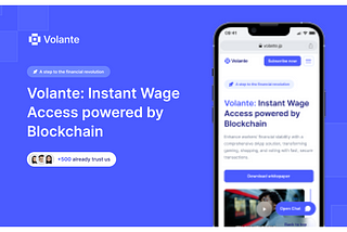 VolanteChain: 給与即時アクセスとブロックチェーンが生み出す新たな金融革命