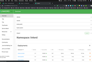 Trying out Linkerd service mesh