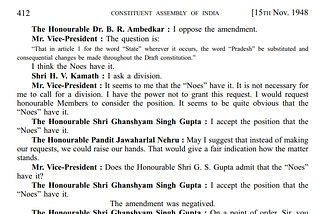 ‘Pradeshas’ or ‘Provinces’ Instead Of ‘States’ In Article 1 ?