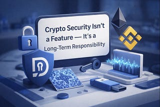 Crypto Security Isn’t a Feature — It’s a Long-Term Responsibility