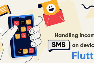Listening for incoming messages on the device with Flutter.